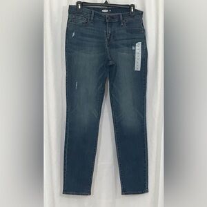 Sz 6  Old Navy Curvy Skinny | Distressed / Ripped | NWT